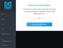 Tablet Screenshot of moderncd.com